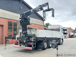 SCANIA R500 6x2 Baustoff HMF 2110 Lift/Lenk Retarder