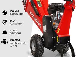 SCHORR RR100THX Holzhäcksler