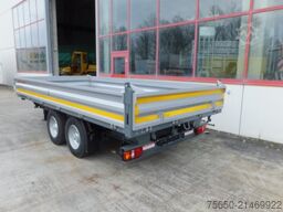 Möslein TTD 13 Weiß  13 t Tandem 3- Seitenkipper Tieflader-- Neufahrzeug --