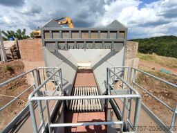 Constmach Vibrating Feeder Bunker Vibrating Feeder Bunker 80 to 50 T/H