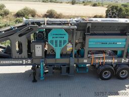 Constach Mobil Crushing Plant 120 T/H mobile impact crushing plant