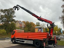 DAF LF 320 Pritsche SCHROTTGREIFER KRAN 14m FUNK