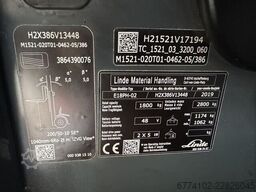 Linde E18PH  + Ladegerät NEU 48120 --EK