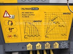 MAN TGS / NUR149km / 31m Palfinger Kran PK 34002+Jib