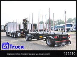 MAN TGX 26.480, Holz Kesla 2109, 6x4,