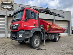 MAN TG-S 18.360 4x4 BL 2-Achs Allradkipper Kran Funk
