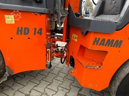 Hamm HD14VT Kombiwalze mit Dach
