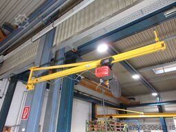 Vetter PV Drehkran Hallenkran Kran 250KG Wandschwenkkran 3m Kettenzug NL 250KG