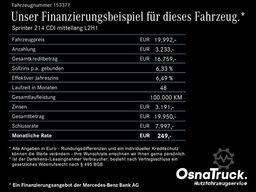 MERCEDES-BENZ Sprinter 214 CDI mittellang L2H1 Klima, DAB