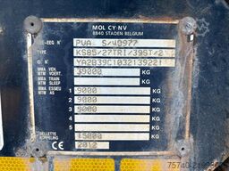 MOL - 3X SAF AXLE + 2x IN STOCK + 27M3 HARDOX