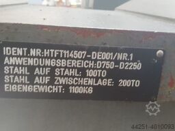 Prismenauflage Stahl 1100 kg