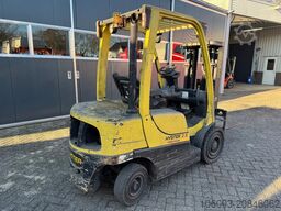 Hyster H 25 FT 2500 Kg diesel 3 delige mast, side shift