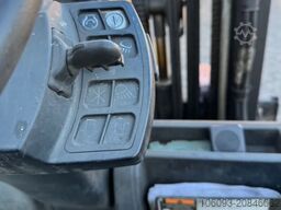 Hyster H 25 FT 2500 Kg diesel 3 delige mast, side shift