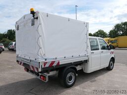 VW T5 1,9 TDI Doka Pritsche Plane Klima
