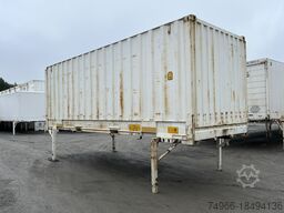 Krone Wechselkoffer mit Rolltor 7,45 m kran- und stapelbar