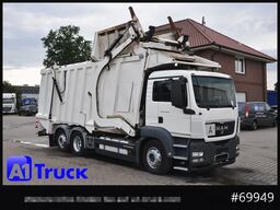 MAN TGS 26.320, Faun 533 Frontlader, Überkopflader Müllwagen,