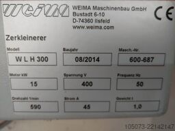 WEIMA WLH 300 und WRR 300