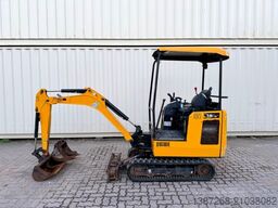 JCB 16C-1 /2022 BJ/ 969 H / verbr. Laufwerk/2xLöffel