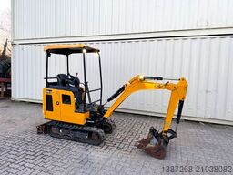 JCB 16C-1 /2022 BJ/ 969 H / verbr. Laufwerk/2xLöffel