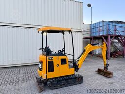 JCB 16C-1 /2022 BJ/ 852 H / verbr. Laufwerk/2xLöffel