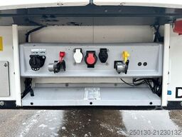 SCHMITZ CARGOBULL SCB Tiefkoffer mit Rohrbahnen & Paletten Kiste