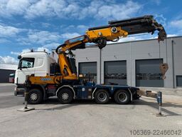 SCANIA R500 8X4 / Kran EFFER 1355 8/S Winch Euro 5