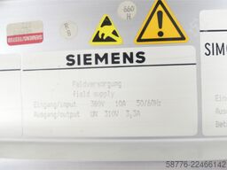 Siemens 6RA2728-6DV55-0 Hauptspindelantrieb digital D380/90 Mreq-GdG6V55-3B0