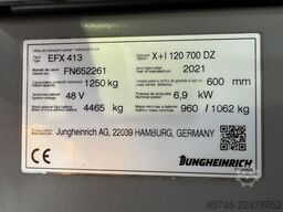 JUNGHEINRICH EFX 413 X + i * with Wire !! Triplex FFL !! NEW battery !!