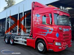 Scania R650 V8 NGS 6x4 Reduction axles, Retarder