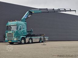 Scania R450 8x2 / HMF 60TM / CRANE / KRAN