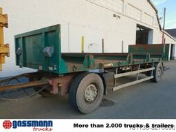  Anhänger Pritsche Plateau, Rungen, 3x vorh.