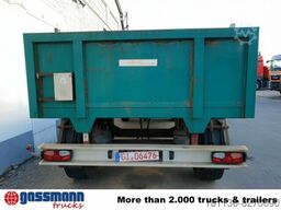  Anhänger Pritsche Plateau, Rungen, 3x vorh.