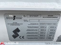 SPITZER SF 2739/2P*39m³ Silo*2xEuter*3xDomdeckel*