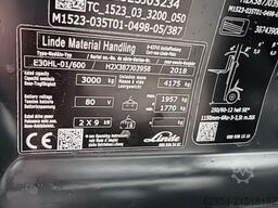 Linde E 30 HL-01/600 Kabine Triplex  ZVG