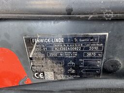 LINDE H25D-01 Duplo 400 Sideshift / 4e Functie VW Diesel 2010