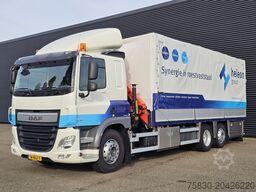 DAF CF 330 6x2 / PALFINGER CRANE / KRAN / CURTAIN