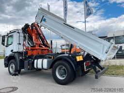 MERCEDES-BENZ Arocs 2135 Kipper/Kran Atlas AK 135/Funk/107 tkm