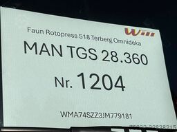 MAN TGS 26.360 Faun Rotopress 518 - Terberg Omnideka