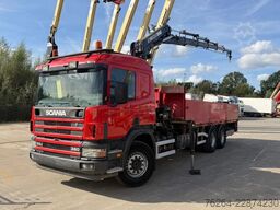 Scania P114-380 6x4 + HIAB 220 x5