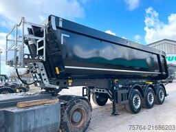 SCHMITZ CARGOBULL 28m³ Stahlkippauflieger / Rollplane / Auch Miete