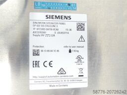 Siemens 6FC5303-0AF50-0CA0 Display OP 022-555 Ergoline 3 SN LBL8537714 - ungebr.