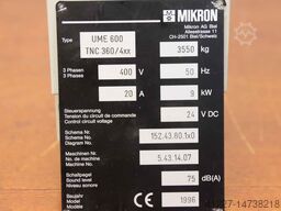 Siemens Mikron 6SN1145-1BA00-0BA0 UME 600