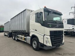 VOLVO FH 500 6X4, I-SHIFT , HYVA LIFT ABROLLKIPPER PREIS OHNE ABROLLCONTAINER