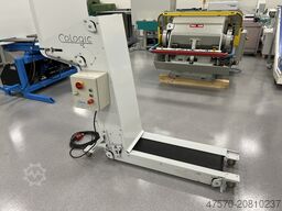 Cologic VCZ-BAAN Conveyor belt for removing waste from the three-knife