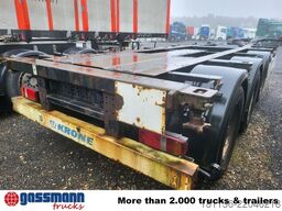 Krone SD Container-Chassi, 20/2x20/30/40 Fuß