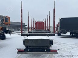 SCHWARZMüLLER HOLZAUFLIEGER Y-SERIE,  8 RUNGENPAARE, BPW-ACHSEN, LIFTACHSE