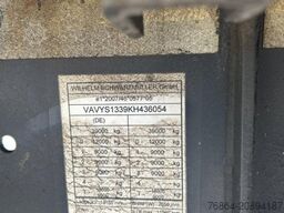 SCHWARZMüLLER HOLZAUFLIEGER Y-SERIE,  8 RUNGENPAARE, BPW-ACHSEN, LIFTACHSE