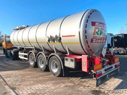 KÄSSBOHRER 32m² V2A Bitumentankauflieger /leicht beschädigt