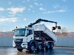 MAN TGS 35.470 * KIPPER 5,10m + KRAN * TOPZUSTAND