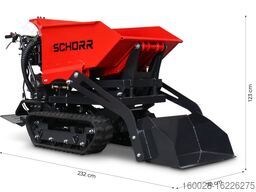 SCHORR RR500DHKASH PRO Minidumper Dumper